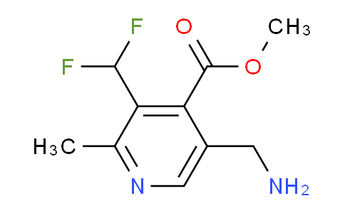 AM204275 | 1806963-08-5 | Methyl 5-(aminomethyl)-3-(difluoromethyl)-2-methylpyridine-4-carboxylate