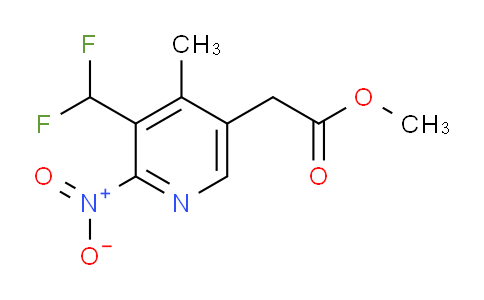 AM204277 | 1807144-60-0 | Methyl 3-(difluoromethyl)-4-methyl-2-nitropyridine-5-acetate