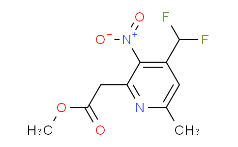 AM204279 | 1805624-99-0 | Methyl 4-(difluoromethyl)-6-methyl-3-nitropyridine-2-acetate