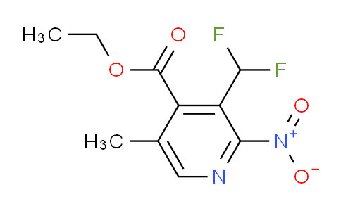 AM204281 | 1806040-52-7 | Ethyl 3-(difluoromethyl)-5-methyl-2-nitropyridine-4-carboxylate