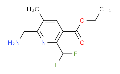 AM204294 | 1806861-03-9 | Ethyl 2-(aminomethyl)-6-(difluoromethyl)-3-methylpyridine-5-carboxylate