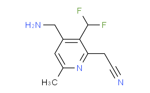 AM204302 | 1805560-36-4 | 4-(Aminomethyl)-3-(difluoromethyl)-6-methylpyridine-2-acetonitrile