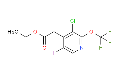 AM20431 | 1806190-74-8 | Ethyl 3-chloro-5-iodo-2-(trifluoromethoxy)pyridine-4-acetate