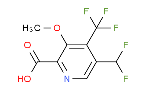 5-(Difluoromethyl)-3-methoxy-4-(trifluoromethyl)pyridine-2-carboxylic acid