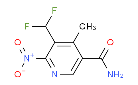 AM204321 | 1807146-56-0 | 3-(Difluoromethyl)-4-methyl-2-nitropyridine-5-carboxamide