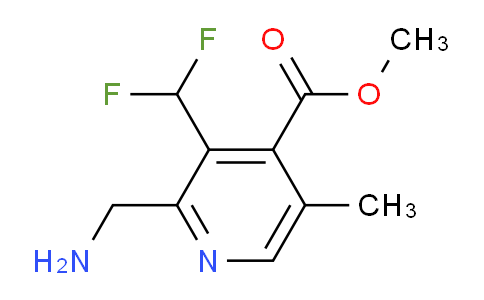 AM204329 | 1805611-48-6 | Methyl 2-(aminomethyl)-3-(difluoromethyl)-5-methylpyridine-4-carboxylate