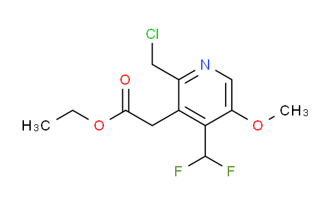 AM204336 | 1807143-28-7 | Ethyl 2-(chloromethyl)-4-(difluoromethyl)-5-methoxypyridine-3-acetate