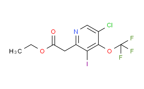 AM20434 | 1804551-99-2 | Ethyl 5-chloro-3-iodo-4-(trifluoromethoxy)pyridine-2-acetate