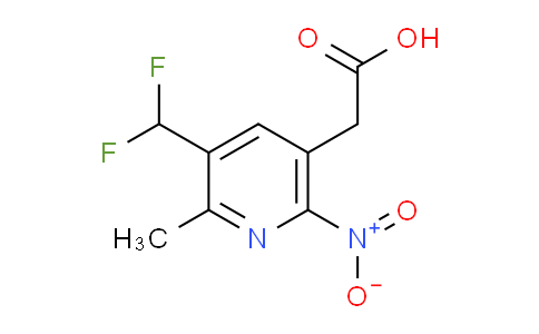 AM204349 | 1806040-85-6 | 3-(Difluoromethyl)-2-methyl-6-nitropyridine-5-acetic acid