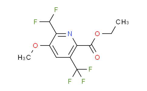 AM204354 | 1807144-80-4 | Ethyl 2-(difluoromethyl)-3-methoxy-5-(trifluoromethyl)pyridine-6-carboxylate