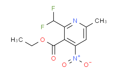 AM204355 | 1807142-89-7 | Ethyl 2-(difluoromethyl)-6-methyl-4-nitropyridine-3-carboxylate