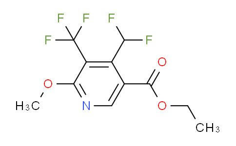 AM204358 | 1806959-08-9 | Ethyl 4-(difluoromethyl)-2-methoxy-3-(trifluoromethyl)pyridine-5-carboxylate