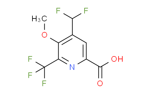 AM204366 | 1805073-89-5 | 4-(Difluoromethyl)-3-methoxy-2-(trifluoromethyl)pyridine-6-carboxylic acid