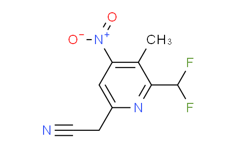 AM204368 | 1805066-61-8 | 2-(Difluoromethyl)-3-methyl-4-nitropyridine-6-acetonitrile