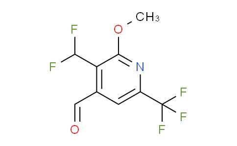 3-(Difluoromethyl)-2-methoxy-6-(trifluoromethyl)pyridine-4-carboxaldehyde