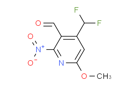 4-(Difluoromethyl)-6-methoxy-2-nitropyridine-3-carboxaldehyde