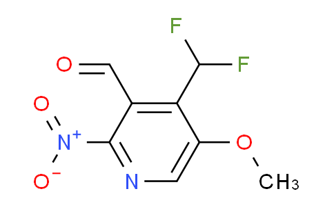 4-(Difluoromethyl)-5-methoxy-2-nitropyridine-3-carboxaldehyde