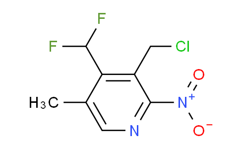 AM204381 | 1806965-83-2 | 3-(Chloromethyl)-4-(difluoromethyl)-5-methyl-2-nitropyridine
