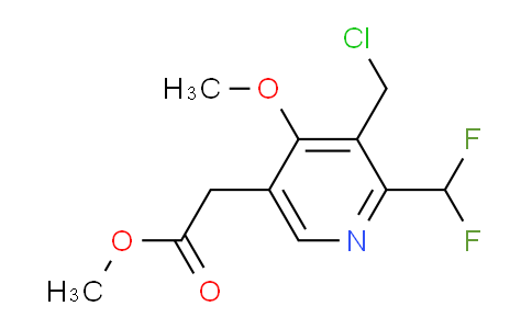 AM204386 | 1805263-47-1 | Methyl 3-(chloromethyl)-2-(difluoromethyl)-4-methoxypyridine-5-acetate