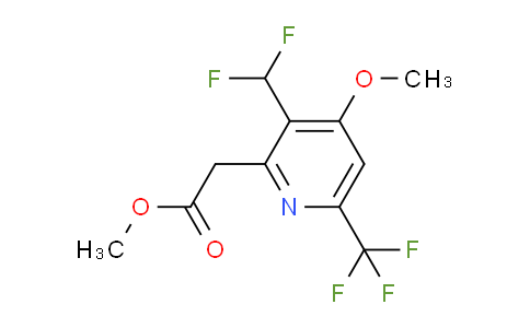 AM204392 | 1805608-89-2 | Methyl 3-(difluoromethyl)-4-methoxy-6-(trifluoromethyl)pyridine-2-acetate