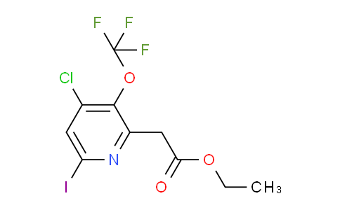 AM20440 | 1806110-44-0 | Ethyl 4-chloro-6-iodo-3-(trifluoromethoxy)pyridine-2-acetate