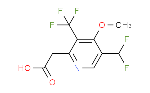 AM204401 | 1805266-00-5 | 5-(Difluoromethyl)-4-methoxy-3-(trifluoromethyl)pyridine-2-acetic acid