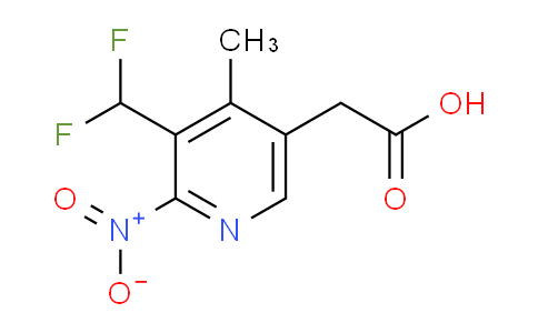 AM204404 | 1805068-53-4 | 3-(Difluoromethyl)-4-methyl-2-nitropyridine-5-acetic acid