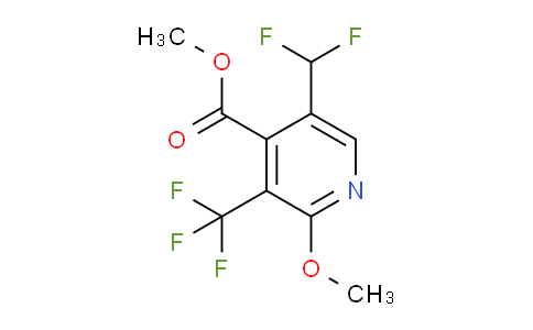 AM204405 | 1805074-32-1 | Methyl 5-(difluoromethyl)-2-methoxy-3-(trifluoromethyl)pyridine-4-carboxylate