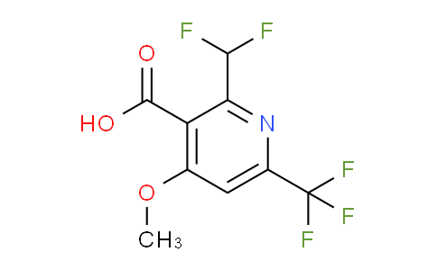 AM204409 | 1805264-88-3 | 2-(Difluoromethyl)-4-methoxy-6-(trifluoromethyl)pyridine-3-carboxylic acid
