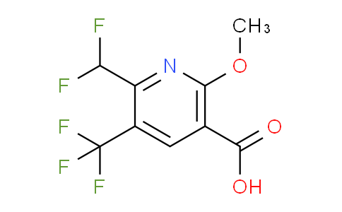 AM204411 | 1805265-02-4 | 2-(Difluoromethyl)-6-methoxy-3-(trifluoromethyl)pyridine-5-carboxylic acid