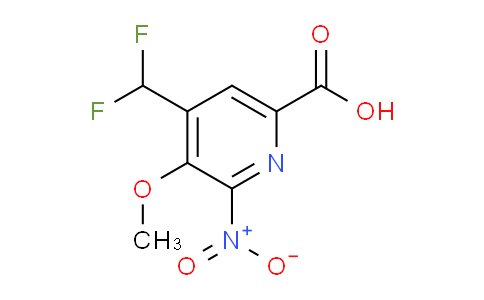 AM204414 | 1806962-77-5 | 4-(Difluoromethyl)-3-methoxy-2-nitropyridine-6-carboxylic acid