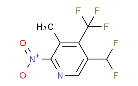 AM204421 | 1805551-22-7 | 5-(Difluoromethyl)-3-methyl-2-nitro-4-(trifluoromethyl)pyridine