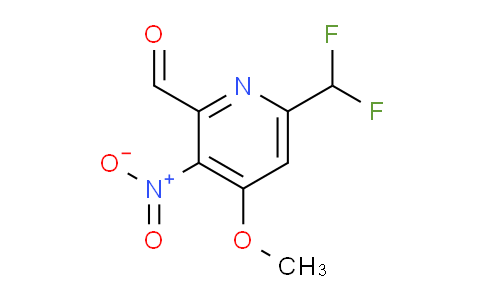 6-(Difluoromethyl)-4-methoxy-3-nitropyridine-2-carboxaldehyde