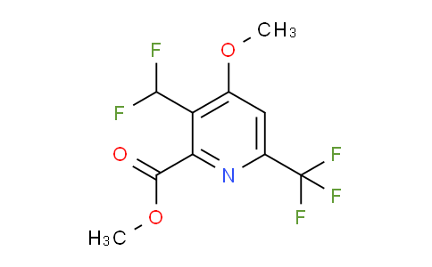 AM204452 | 1806886-95-2 | Methyl 3-(difluoromethyl)-4-methoxy-6-(trifluoromethyl)pyridine-2-carboxylate