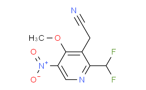AM204458 | 1805553-48-3 | 2-(Difluoromethyl)-4-methoxy-5-nitropyridine-3-acetonitrile