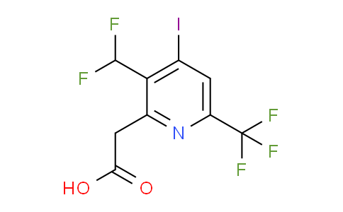 AM204463 | 1805548-48-4 | 3-(Difluoromethyl)-4-iodo-6-(trifluoromethyl)pyridine-2-acetic acid