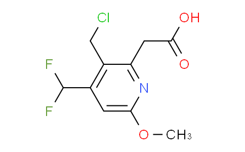 AM204464 | 1806990-58-8 | 3-(Chloromethyl)-4-(difluoromethyl)-6-methoxypyridine-2-acetic acid