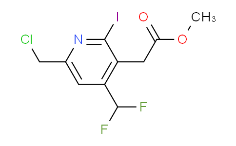 AM204465 | 1805617-00-8 | Methyl 6-(chloromethyl)-4-(difluoromethyl)-2-iodopyridine-3-acetate