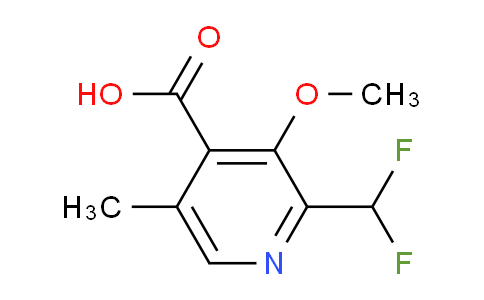 AM204467 | 1806861-15-3 | 2-(Difluoromethyl)-3-methoxy-5-methylpyridine-4-carboxylic acid