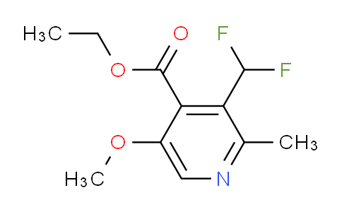 AM204477 | 1805268-08-9 | Ethyl 3-(difluoromethyl)-5-methoxy-2-methylpyridine-4-carboxylate