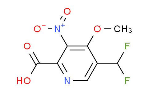 AM204484 | 1805607-19-5 | 5-(Difluoromethyl)-4-methoxy-3-nitropyridine-2-carboxylic acid