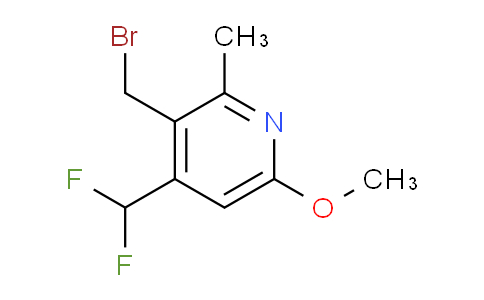 AM204485 | 1806859-84-6 | 3-(Bromomethyl)-4-(difluoromethyl)-6-methoxy-2-methylpyridine