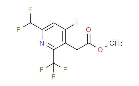 AM204496 | 1805553-83-6 | Methyl 6-(difluoromethyl)-4-iodo-2-(trifluoromethyl)pyridine-3-acetate