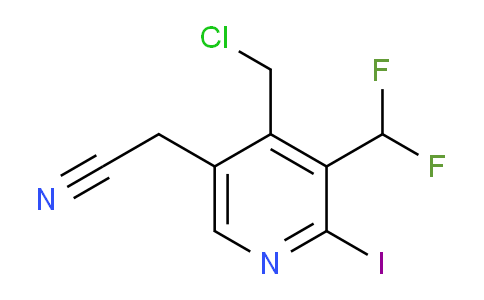 AM204498 | 1805151-24-9 | 4-(Chloromethyl)-3-(difluoromethyl)-2-iodopyridine-5-acetonitrile