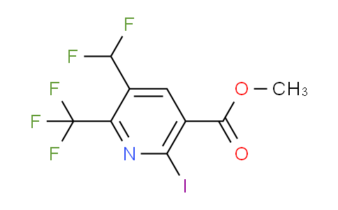 AM204499 | 1805601-60-8 | Methyl 3-(difluoromethyl)-6-iodo-2-(trifluoromethyl)pyridine-5-carboxylate