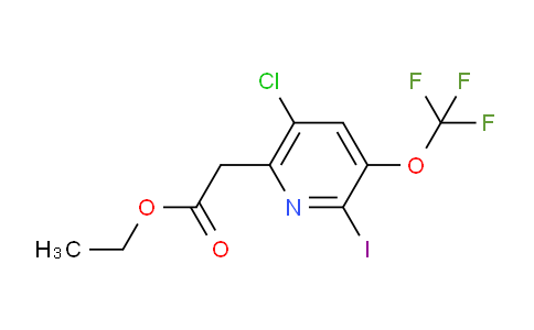 AM20450 | 1806110-53-1 | Ethyl 5-chloro-2-iodo-3-(trifluoromethoxy)pyridine-6-acetate