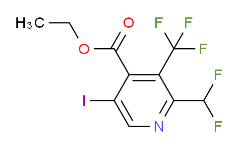 AM204501 | 1807012-78-7 | Ethyl 2-(difluoromethyl)-5-iodo-3-(trifluoromethyl)pyridine-4-carboxylate