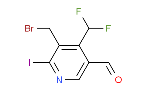 AM204520 | 1806952-28-2 | 3-(Bromomethyl)-4-(difluoromethyl)-2-iodopyridine-5-carboxaldehyde