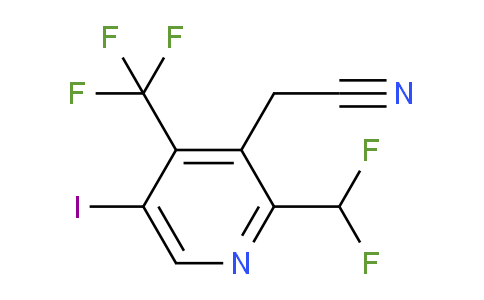 AM204521 | 1806021-06-6 | 2-(Difluoromethyl)-5-iodo-4-(trifluoromethyl)pyridine-3-acetonitrile