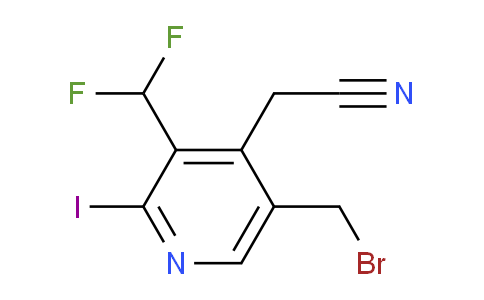 AM204522 | 1805618-54-5 | 5-(Bromomethyl)-3-(difluoromethyl)-2-iodopyridine-4-acetonitrile
